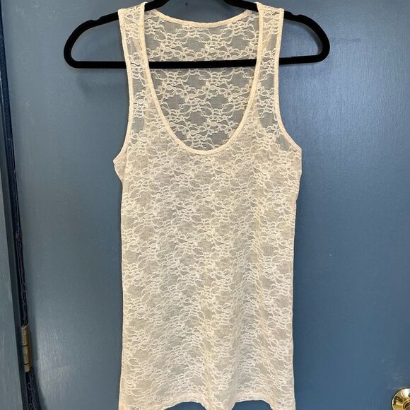 Tops - Lace Tank 